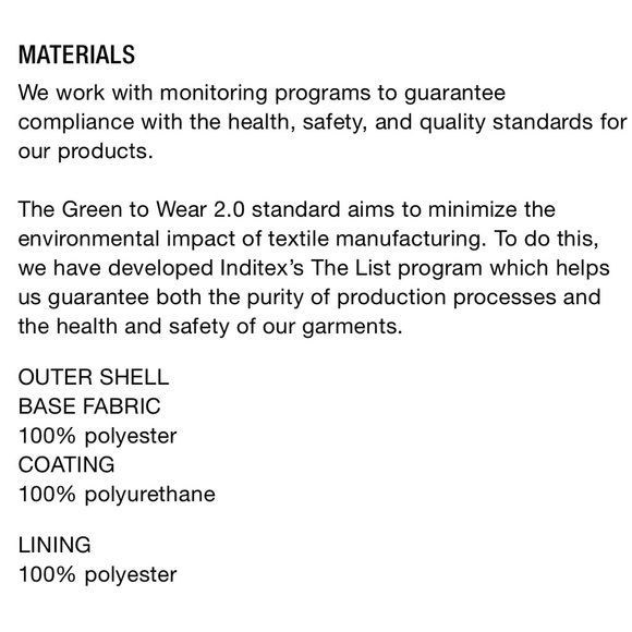 Zara faux leather jacket - Picture 9 of 12